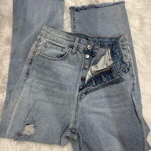 Wild Fable Light Blue High Rise Jeans